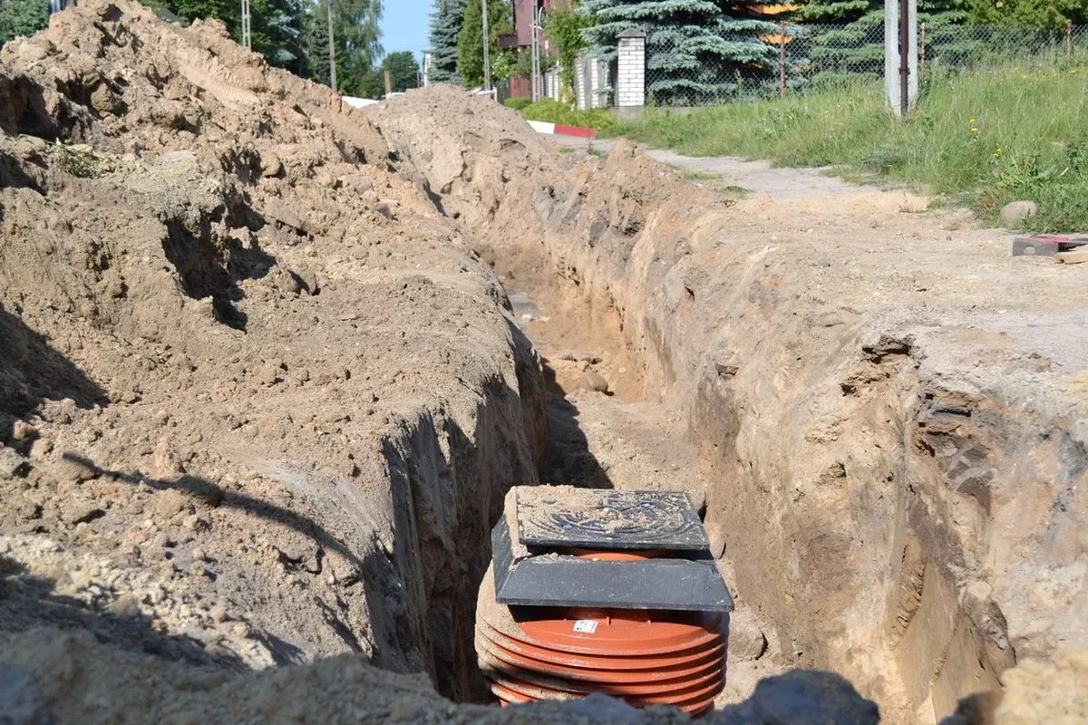 Brok: budowa kanalizacji deszczowej (zdjęcia)