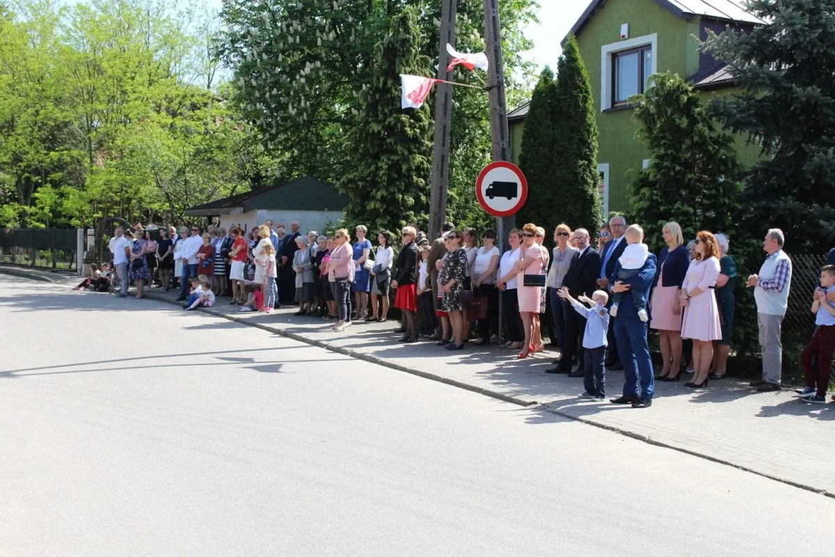 Brok na biało-czerwono (zdjęcia)
