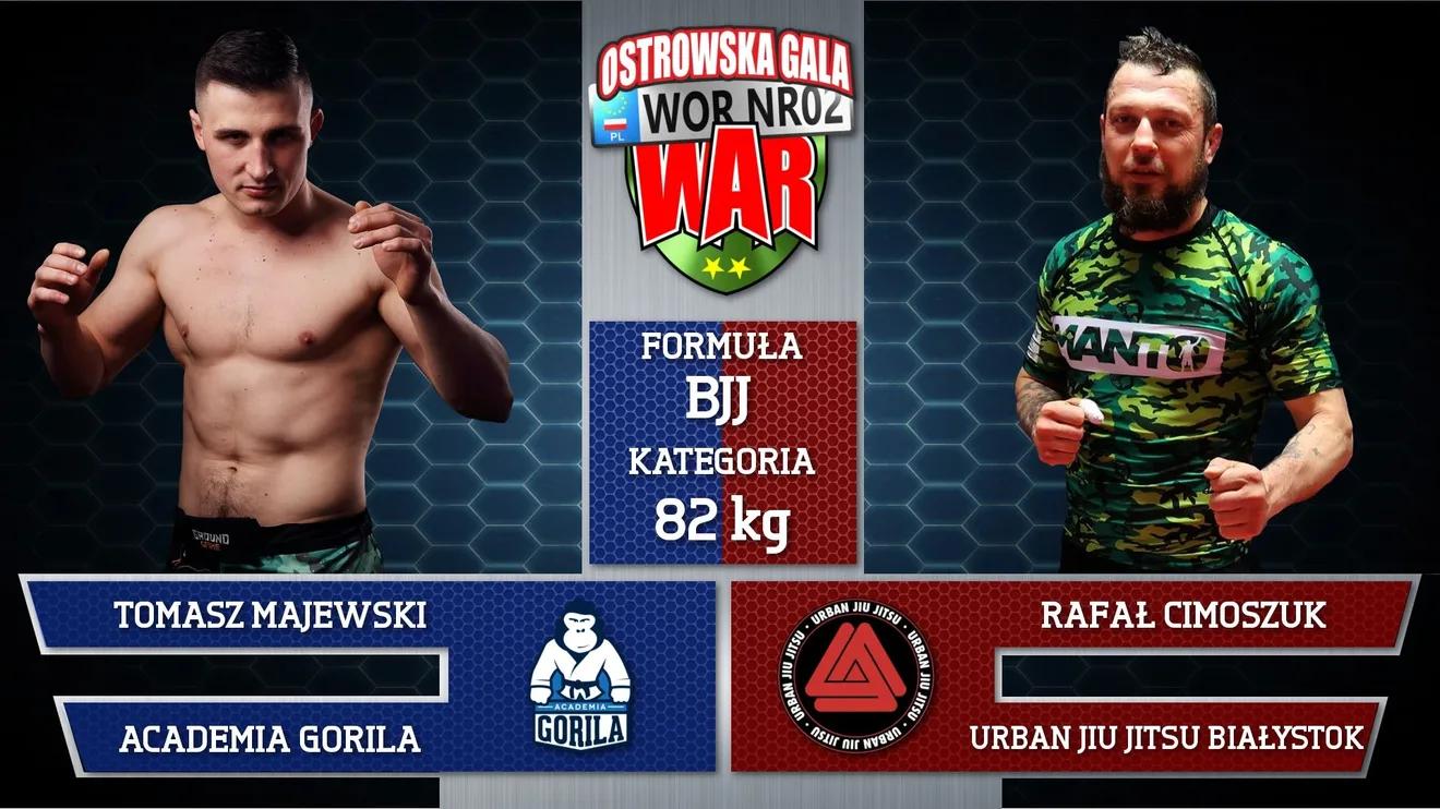 WOR War02: czterech "goryli" zawalczy w brazylijskim jiu jitsu