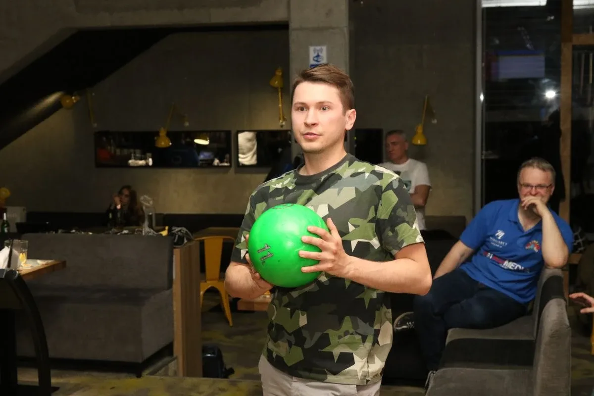Rewkowski mistrzem w bowlingu (zdjęcia, wideo)