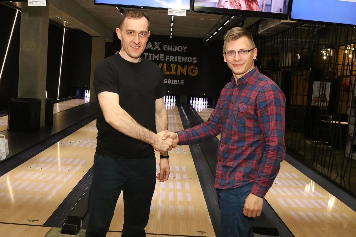 Rewkowski mistrzem w bowlingu (zdjęcia, wideo)