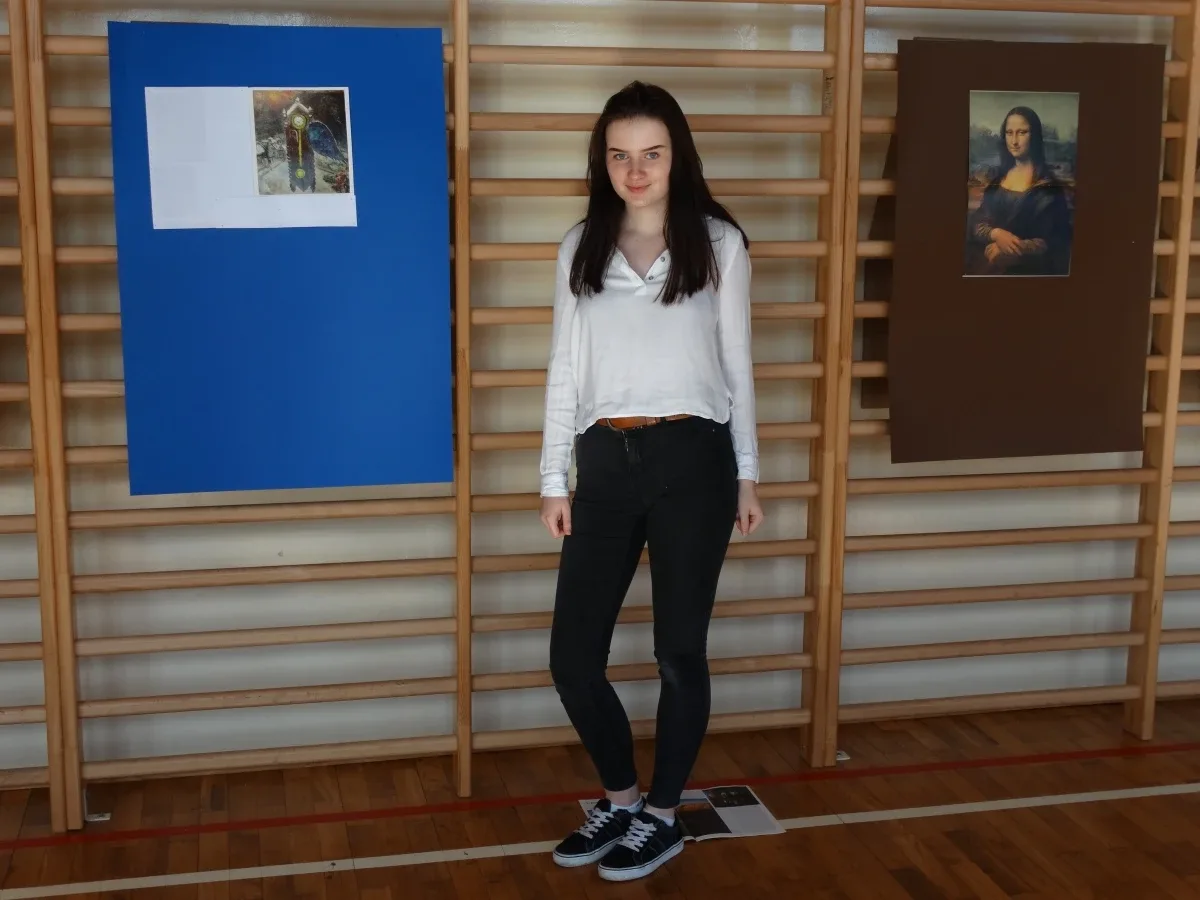 Wystawa malarska w SP nr 2 w Ostrowi Mazowieckiej (zdjęcia)