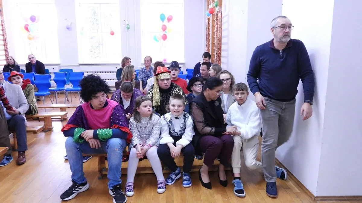 Zabawa choinkowa w Specjalnym Ośrodku Szkolno-Wychowawczym w Zuzeli (zdjęcia, wideo)