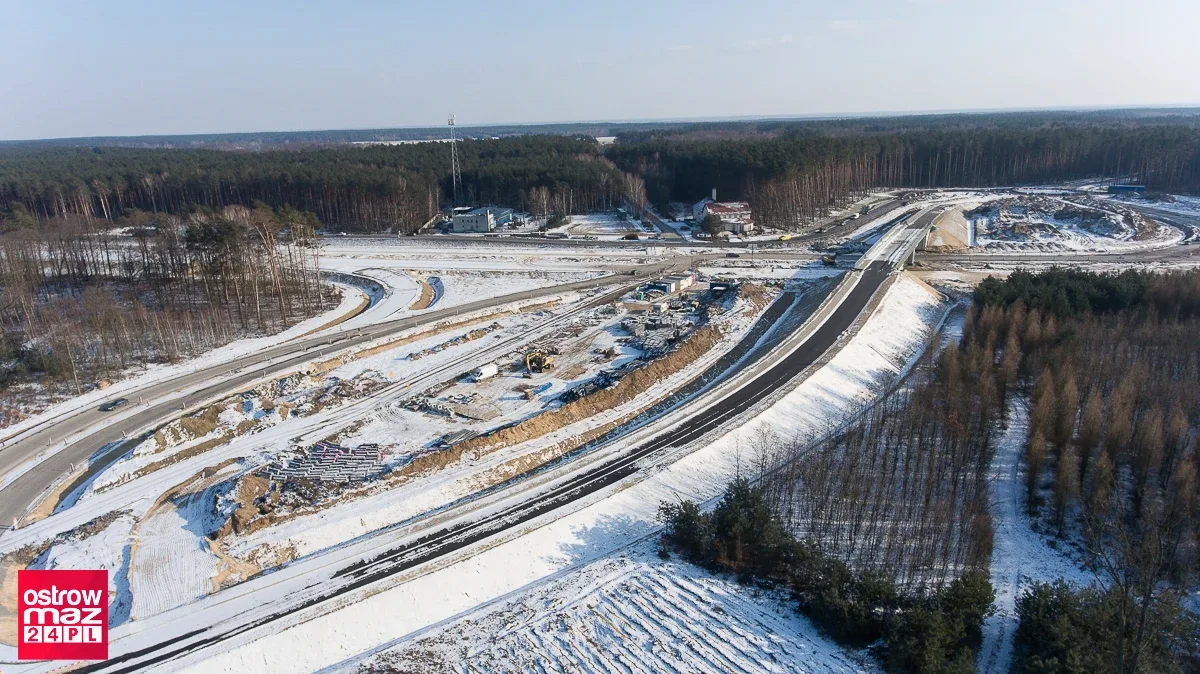 Rozbudowa S8 coraz bliżej końca (zdjęcia lotnicze, wideo)