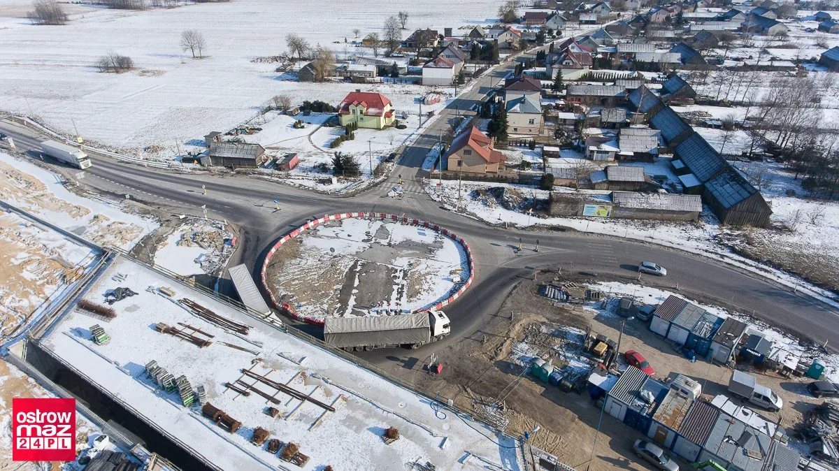 Rozbudowa S8 coraz bliżej końca (zdjęcia lotnicze, wideo)