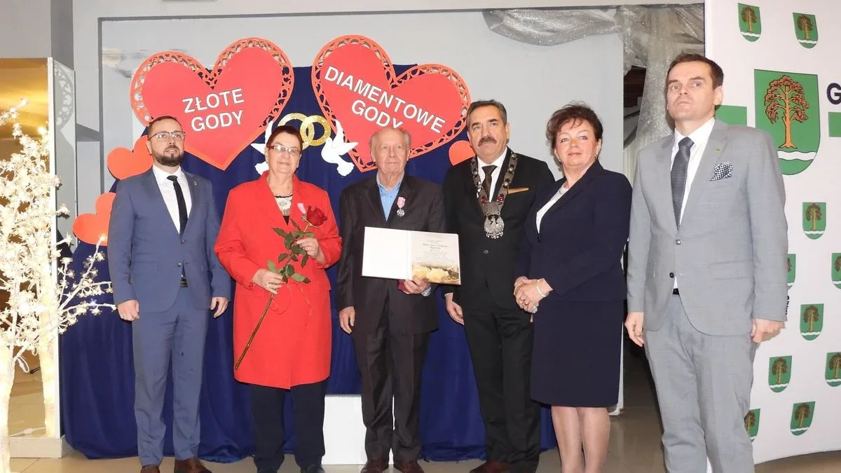 Złote i diamentowe gody w gminie Małkinia Górna (zdjęcia, wideo)