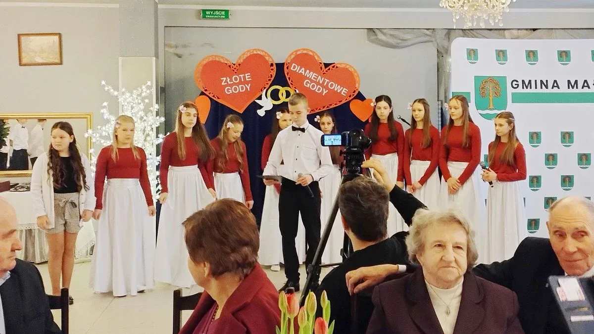 Złote i diamentowe gody w gminie Małkinia Górna (zdjęcia, wideo)