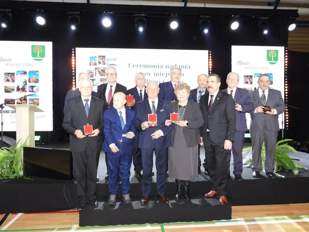 Uroczystość nadania praw miejskich Małkini Górnej (zdjęcia)