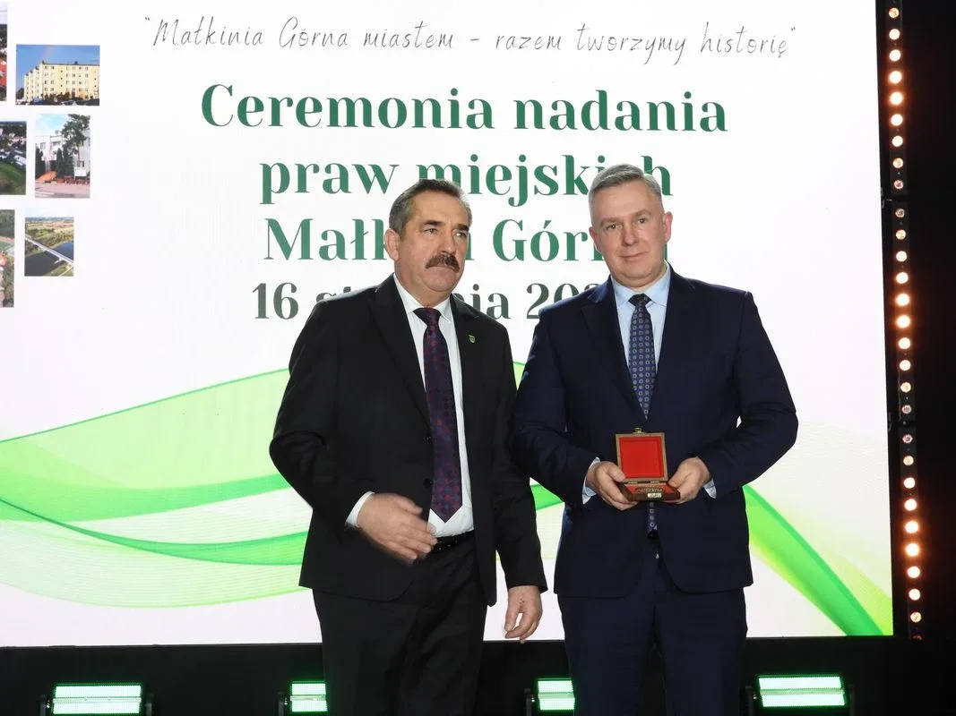 Uroczystość nadania praw miejskich Małkini Górnej (zdjęcia)