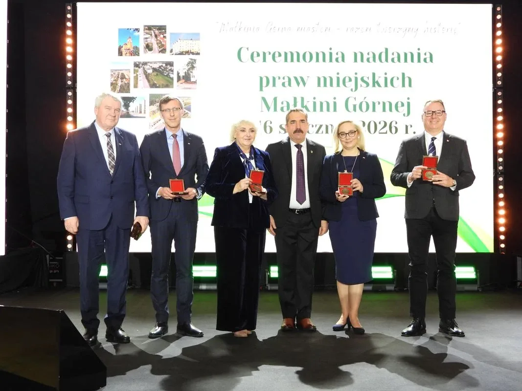 Uroczystość nadania praw miejskich Małkini Górnej (zdjęcia)