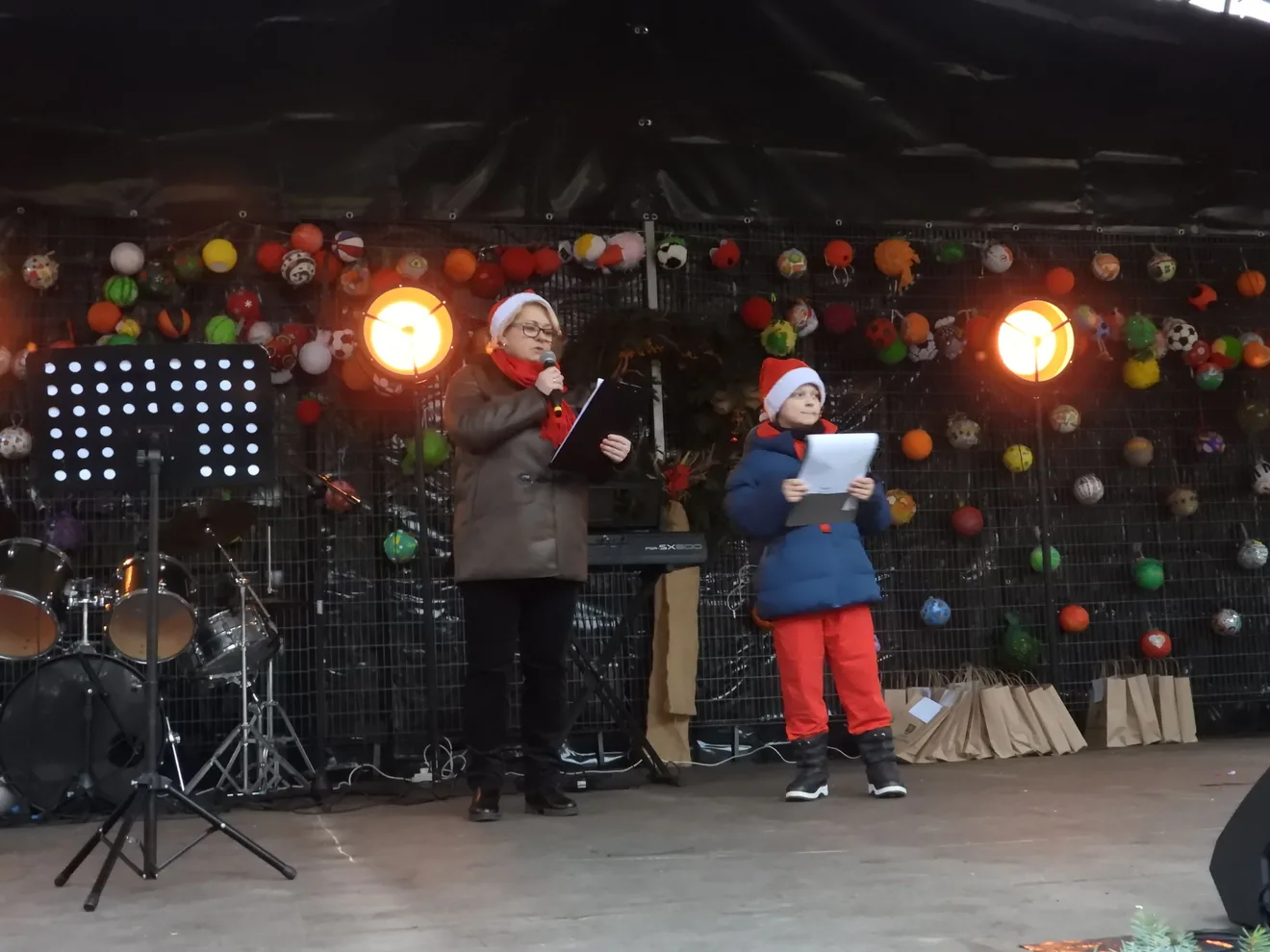 Świąteczny jarmark w Małkini Górnej (zdjęcia, wideo)