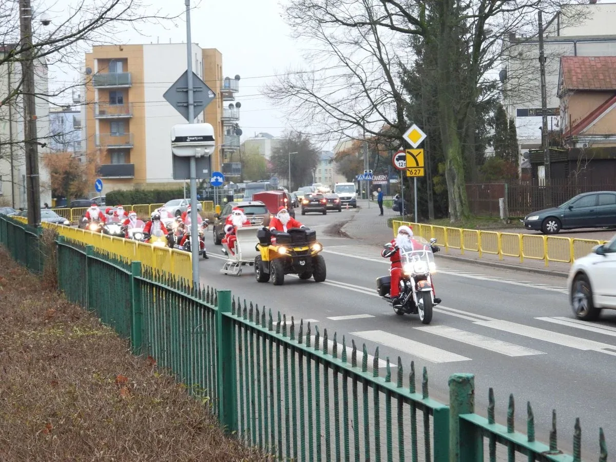 Motomikołaje w Ostrowi Mazowieckiej. Świąteczna akcja KM STAJNIA