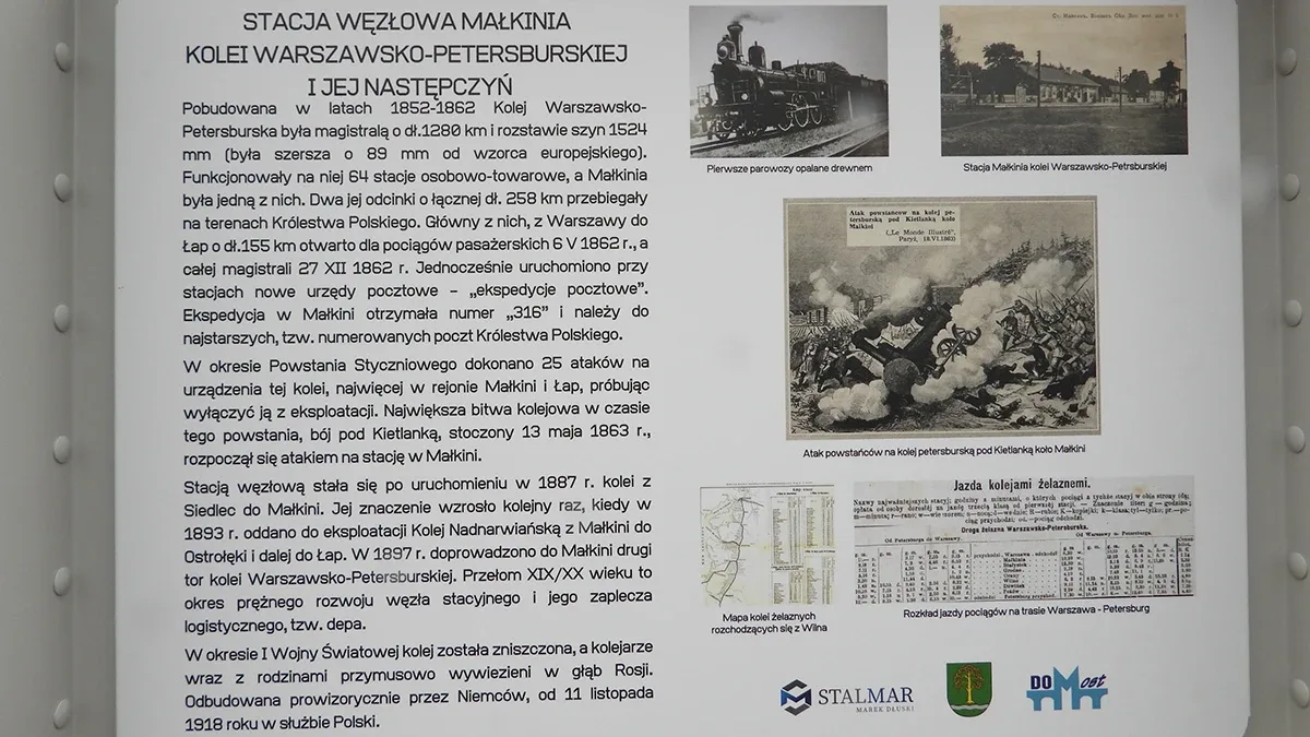 Uroczyste obchody Dnia Kolejarza w Małkini Górnej (zdjęcia)