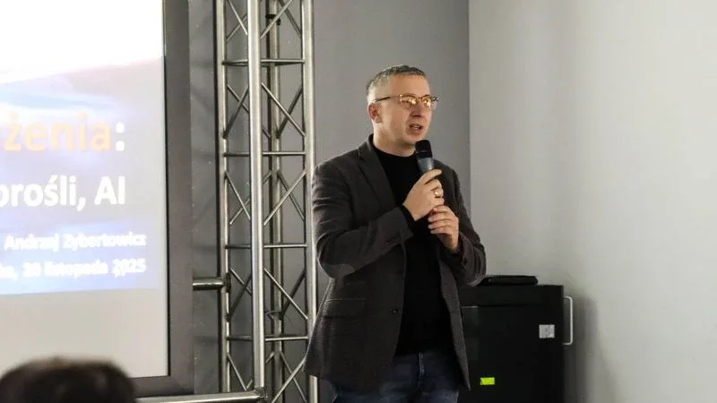 Prof. Andrzej Zybertowicz o sztucznej inteligencji w Ostrowi Mazowieckiej (zdjęcia, wideo)