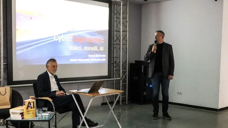 Prof. Andrzej Zybertowicz o sztucznej inteligencji w Ostrowi Mazowieckiej (zdjęcia, wideo)
