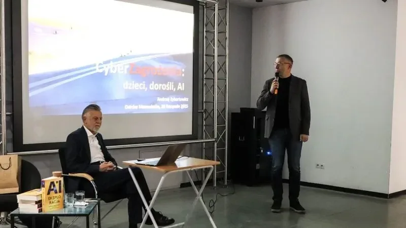 Prof. Andrzej Zybertowicz o sztucznej inteligencji w Ostrowi Mazowieckiej (zdjęcia, wideo)