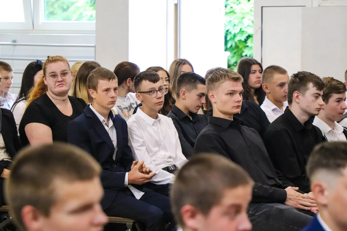 Rozpoczęcie roku szkolnego w ZSCKR w Starym Lubiejewie (zdjęcia)