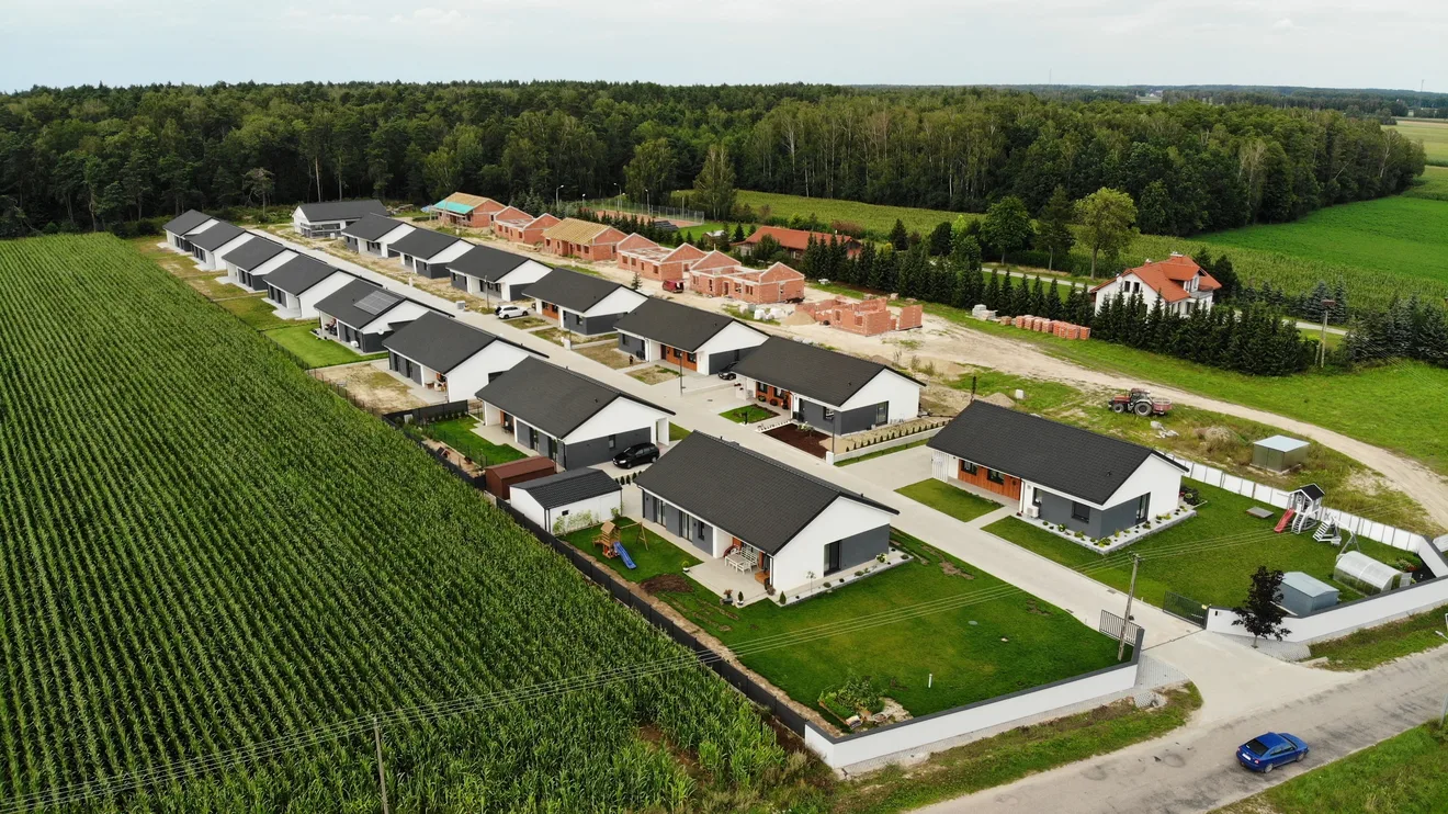 Nowe Łętowo – domy pod Zambrowem