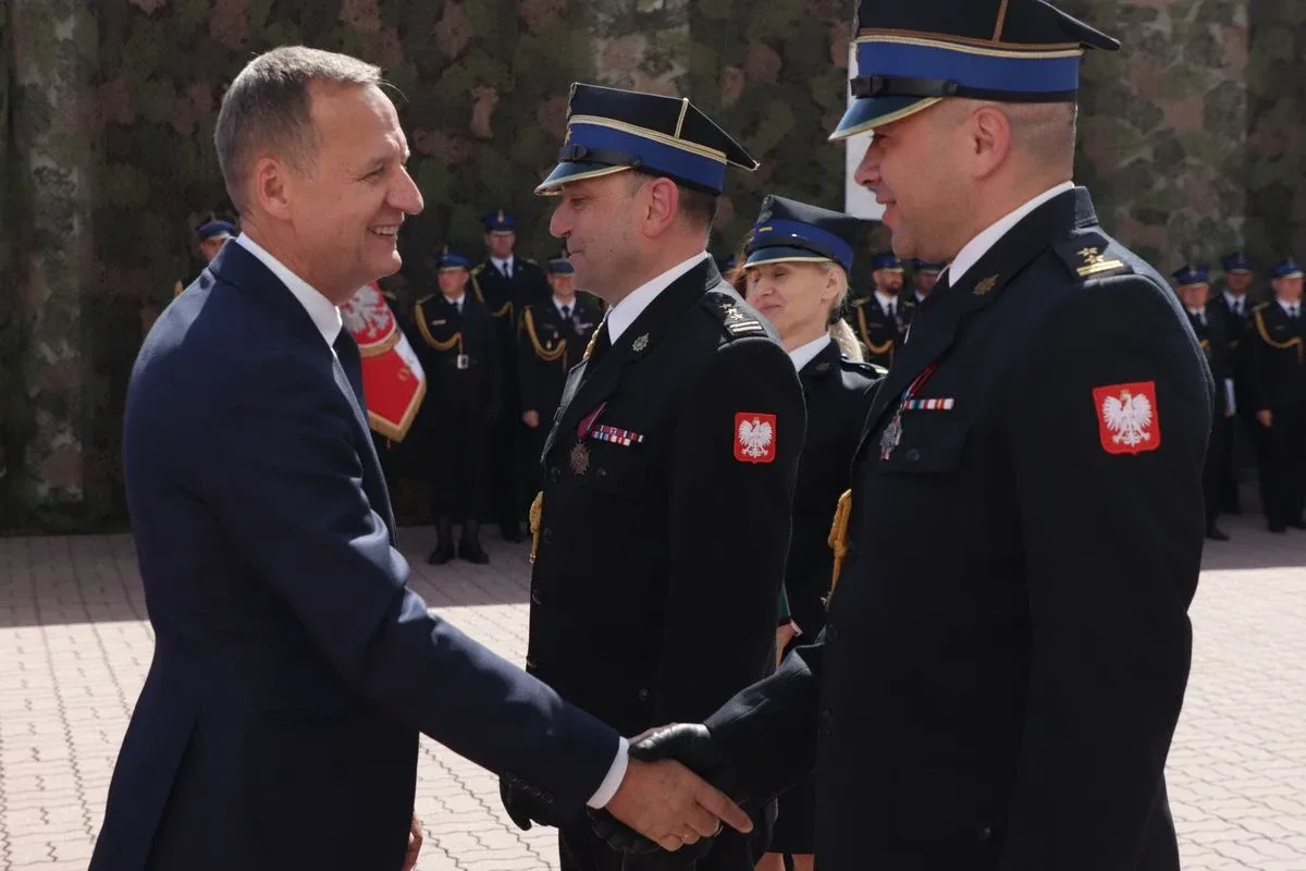 Uroczystość z okazji Powiatowych Obchodów Dnia Strażaka w Ostrowi Mazowieckiej (zdjęcia)
