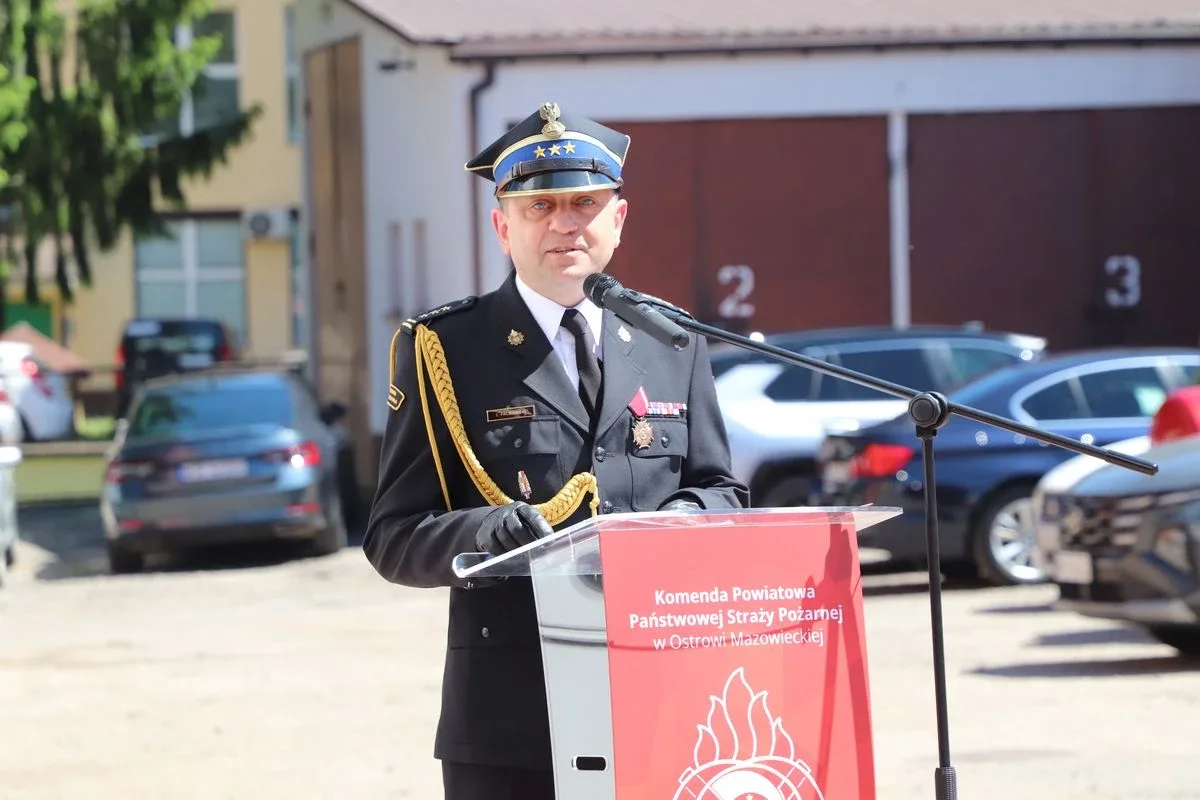 Uroczystość z okazji Powiatowych Obchodów Dnia Strażaka w Ostrowi Mazowieckiej (zdjęcia)
