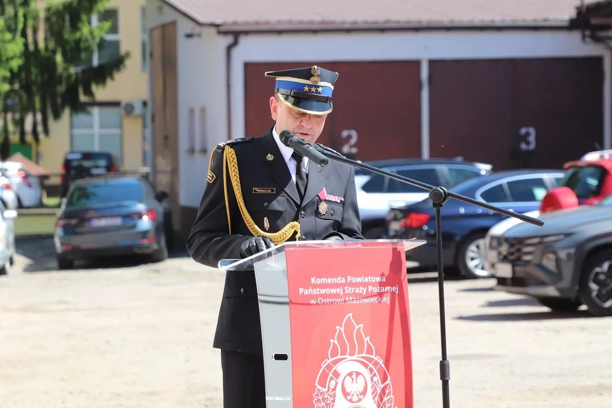Uroczystość z okazji Powiatowych Obchodów Dnia Strażaka w Ostrowi Mazowieckiej (zdjęcia)