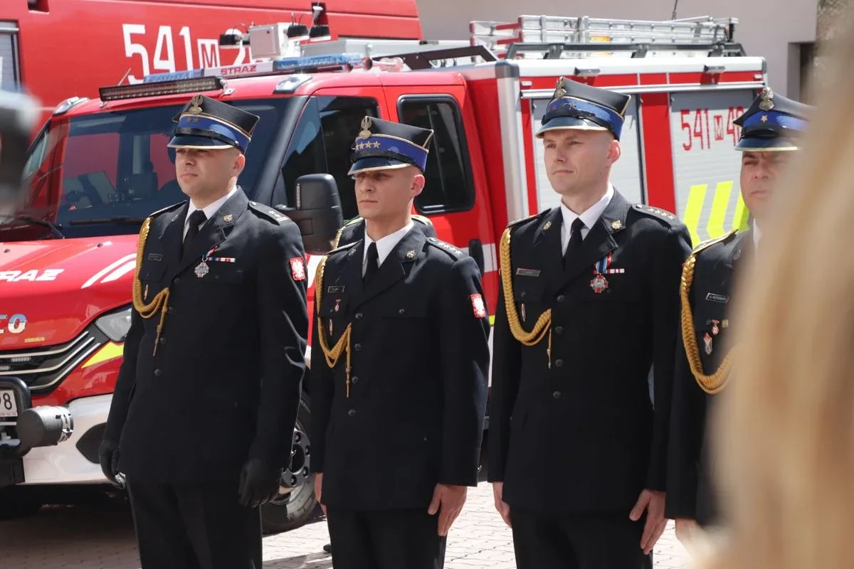 Uroczystość z okazji Powiatowych Obchodów Dnia Strażaka w Ostrowi Mazowieckiej (zdjęcia)