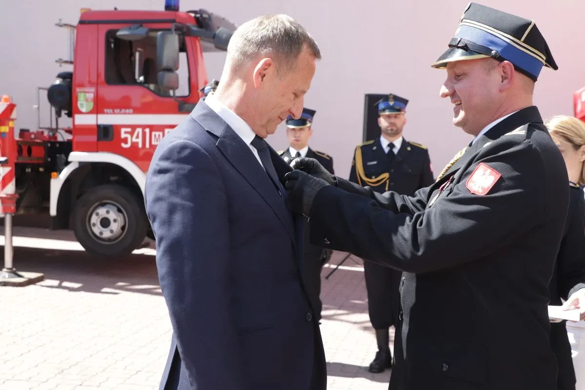 Uroczystość z okazji Powiatowych Obchodów Dnia Strażaka w Ostrowi Mazowieckiej (zdjęcia)