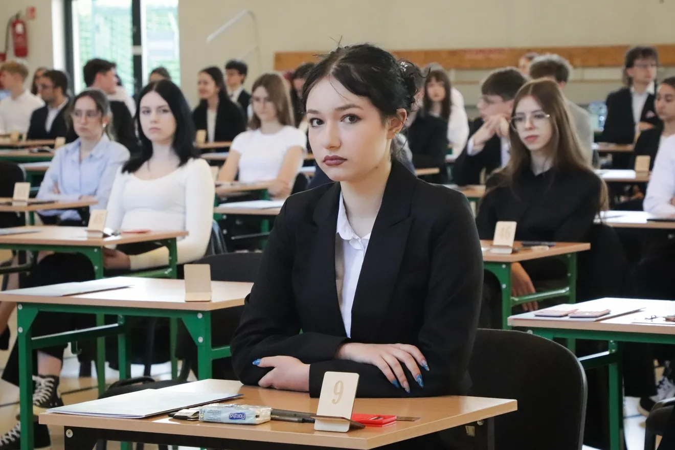 Egzamin dojrzałości w LO im. M. Kopernika. Matematyczne wyzwanie maturzystów (zdjęcia)