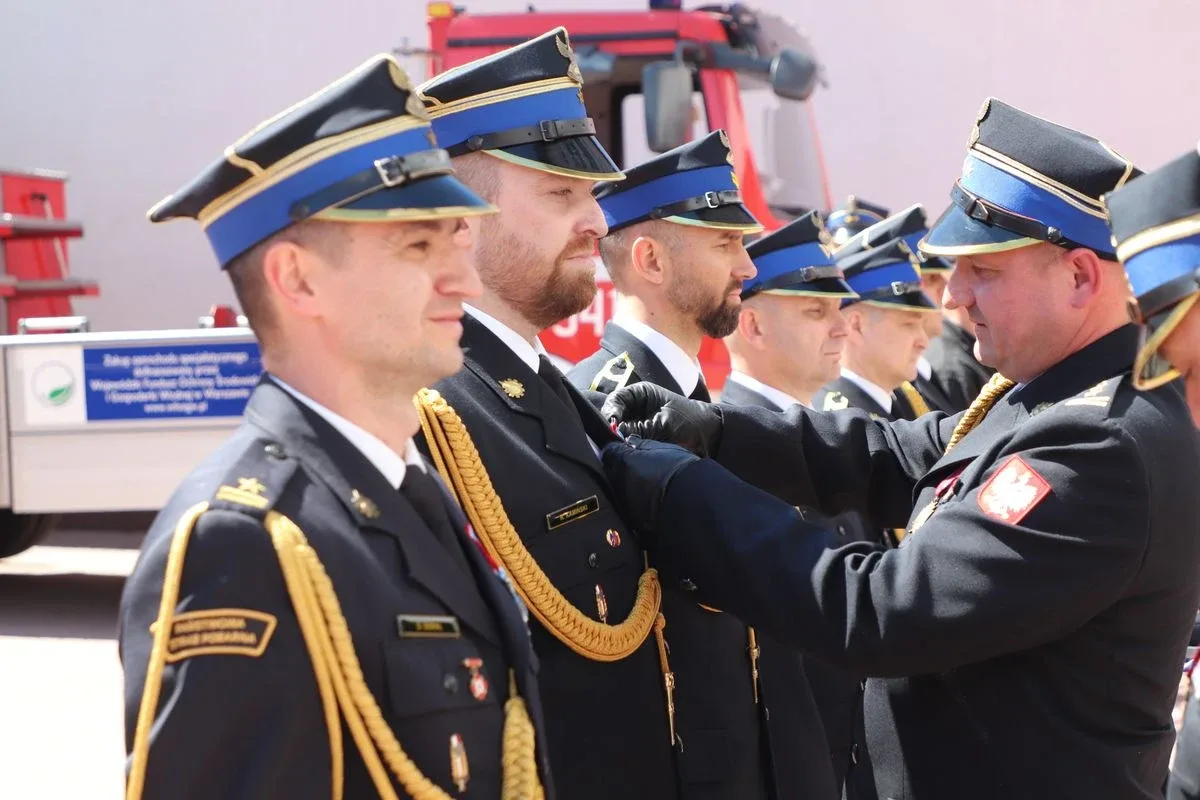 Uroczystość z okazji Powiatowych Obchodów Dnia Strażaka w Ostrowi Mazowieckiej (zdjęcia)