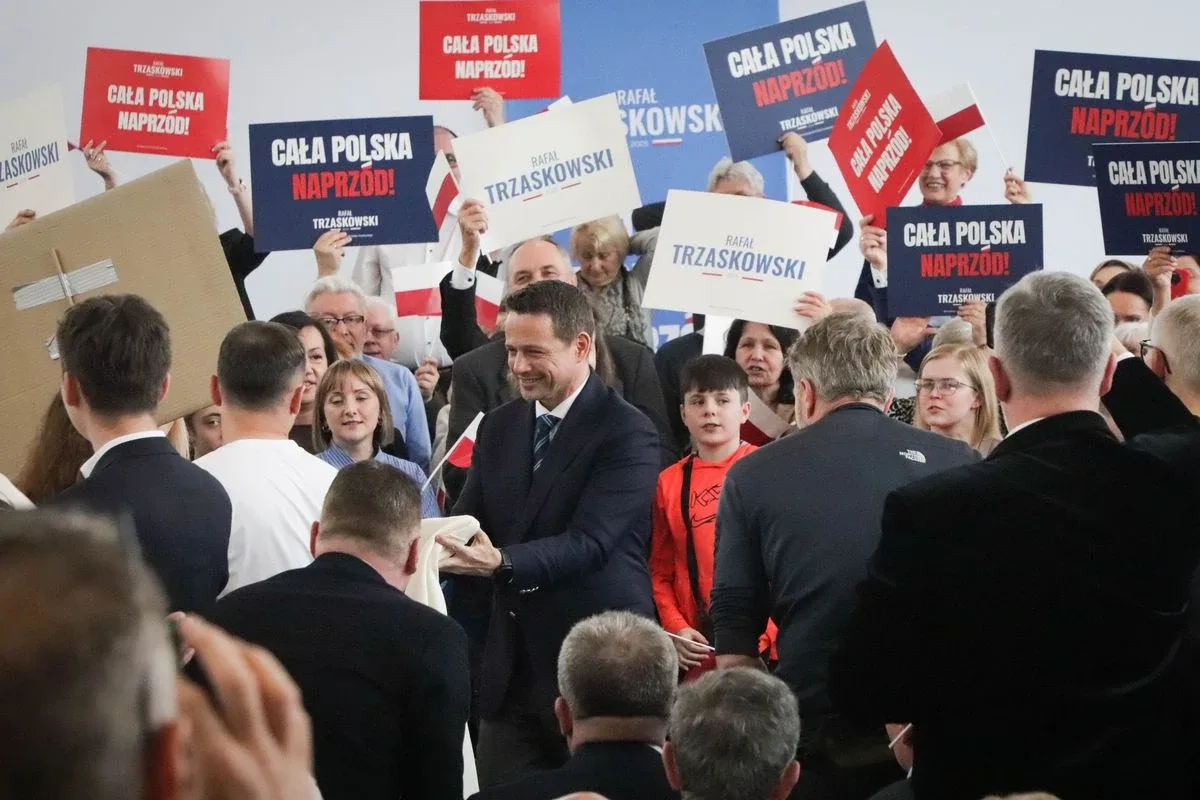Spotkanie z Rafałem Trzaskowskim. Mocna deklaracja burmistrza: "Pójdziemy za tobą w ogień" (zdjęcia, wideo)