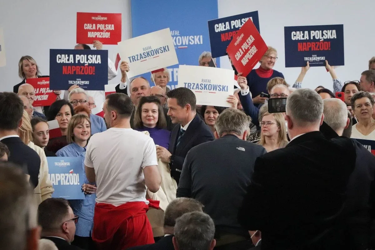 Spotkanie z Rafałem Trzaskowskim. Mocna deklaracja burmistrza: "Pójdziemy za tobą w ogień" (zdjęcia, wideo)