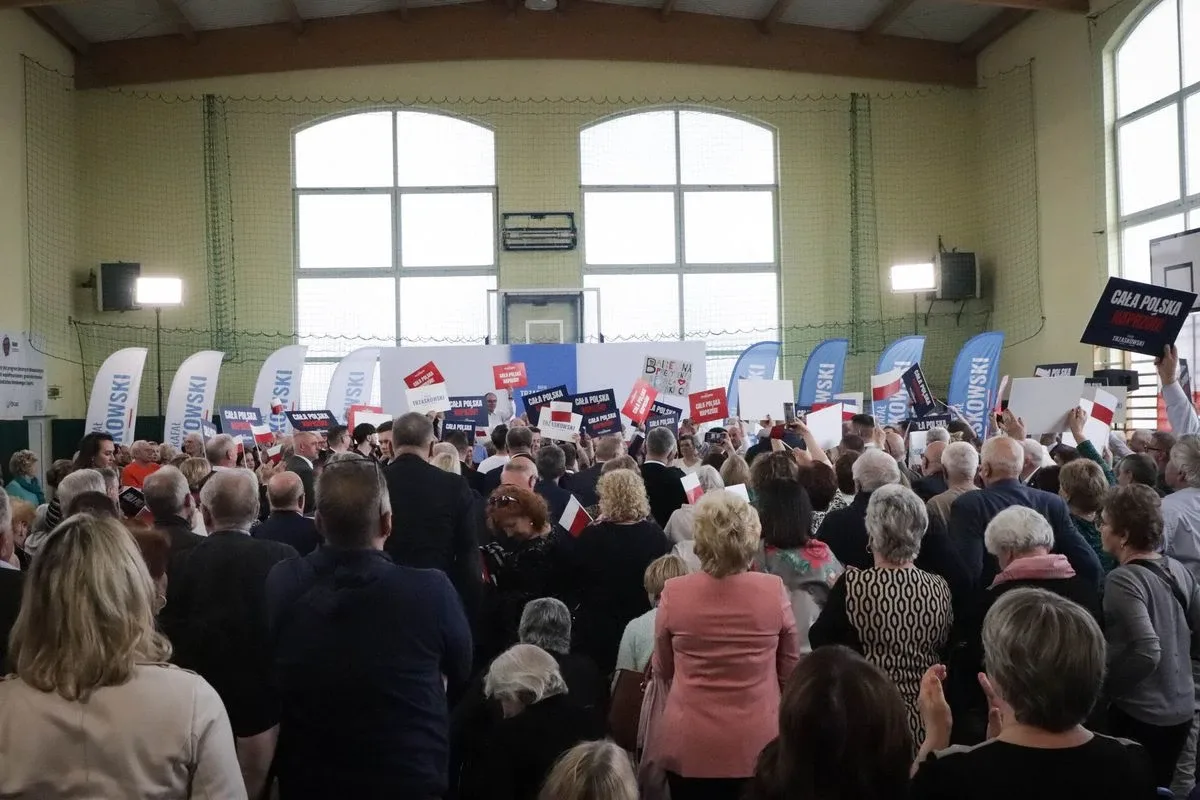 Spotkanie z Rafałem Trzaskowskim. Mocna deklaracja burmistrza: "Pójdziemy za tobą w ogień" (zdjęcia, wideo)