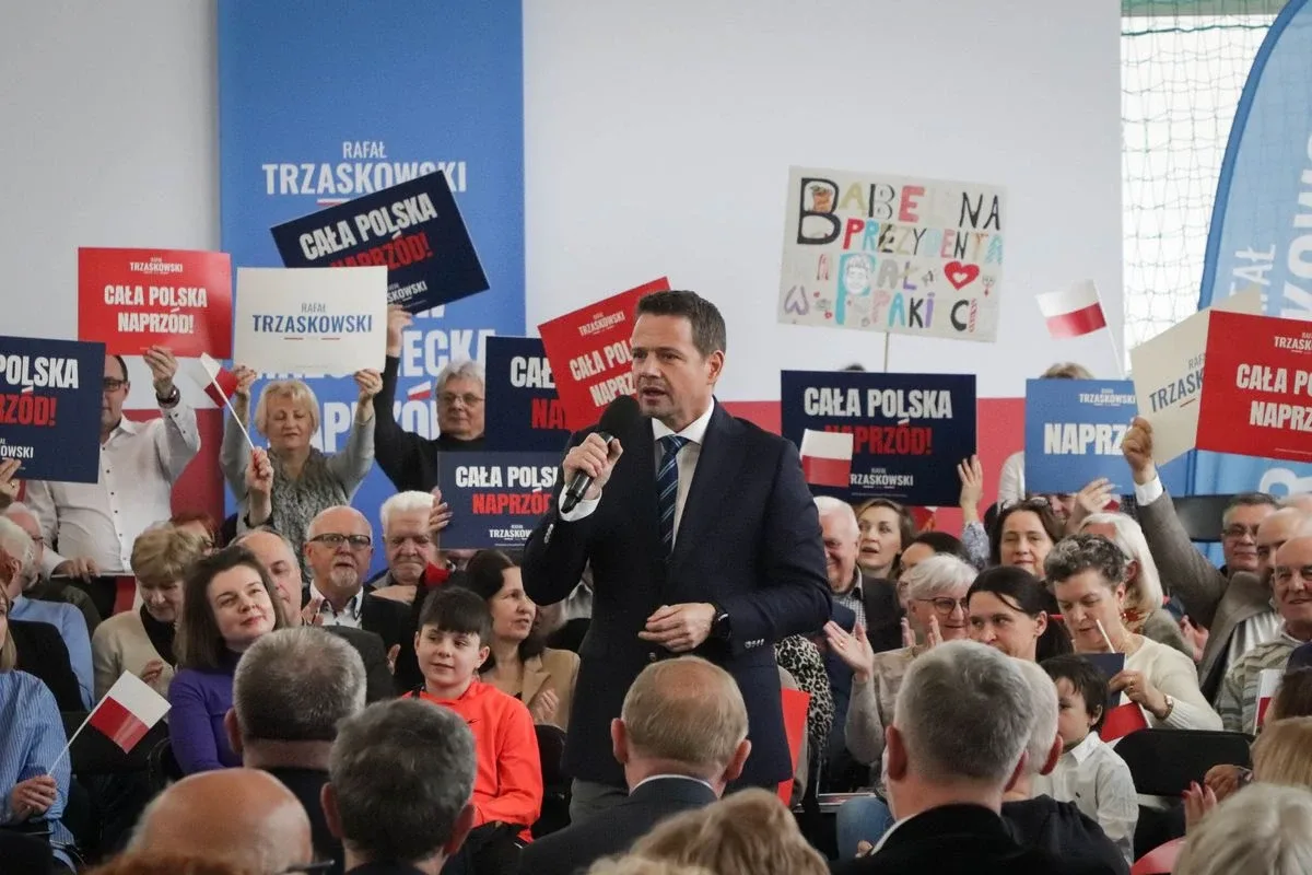 Spotkanie z Rafałem Trzaskowskim. Mocna deklaracja burmistrza: "Pójdziemy za tobą w ogień" (zdjęcia, wideo)