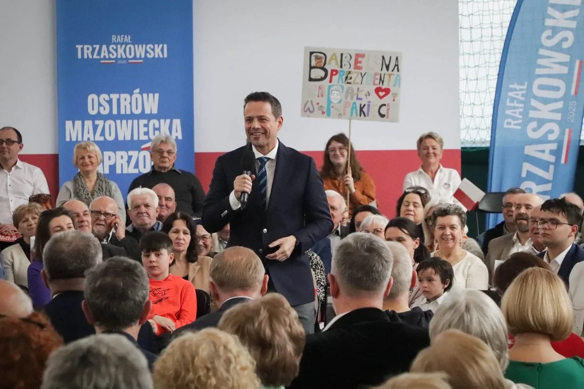 Spotkanie z Rafałem Trzaskowskim. Mocna deklaracja burmistrza: "Pójdziemy za tobą w ogień" (zdjęcia, wideo)