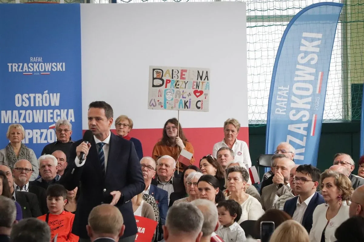 Spotkanie z Rafałem Trzaskowskim. Mocna deklaracja burmistrza: "Pójdziemy za tobą w ogień" (zdjęcia, wideo)
