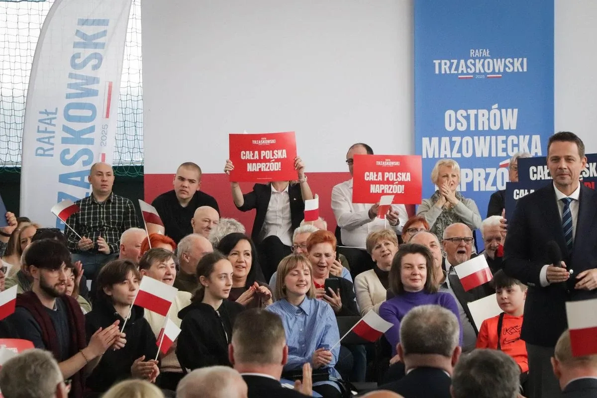 Spotkanie z Rafałem Trzaskowskim. Mocna deklaracja burmistrza: "Pójdziemy za tobą w ogień" (zdjęcia, wideo)