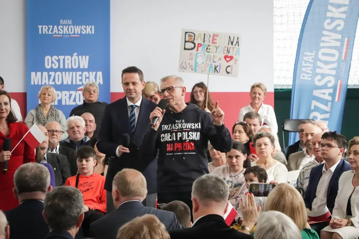 Spotkanie z Rafałem Trzaskowskim. Mocna deklaracja burmistrza: "Pójdziemy za tobą w ogień" (zdjęcia, wideo)