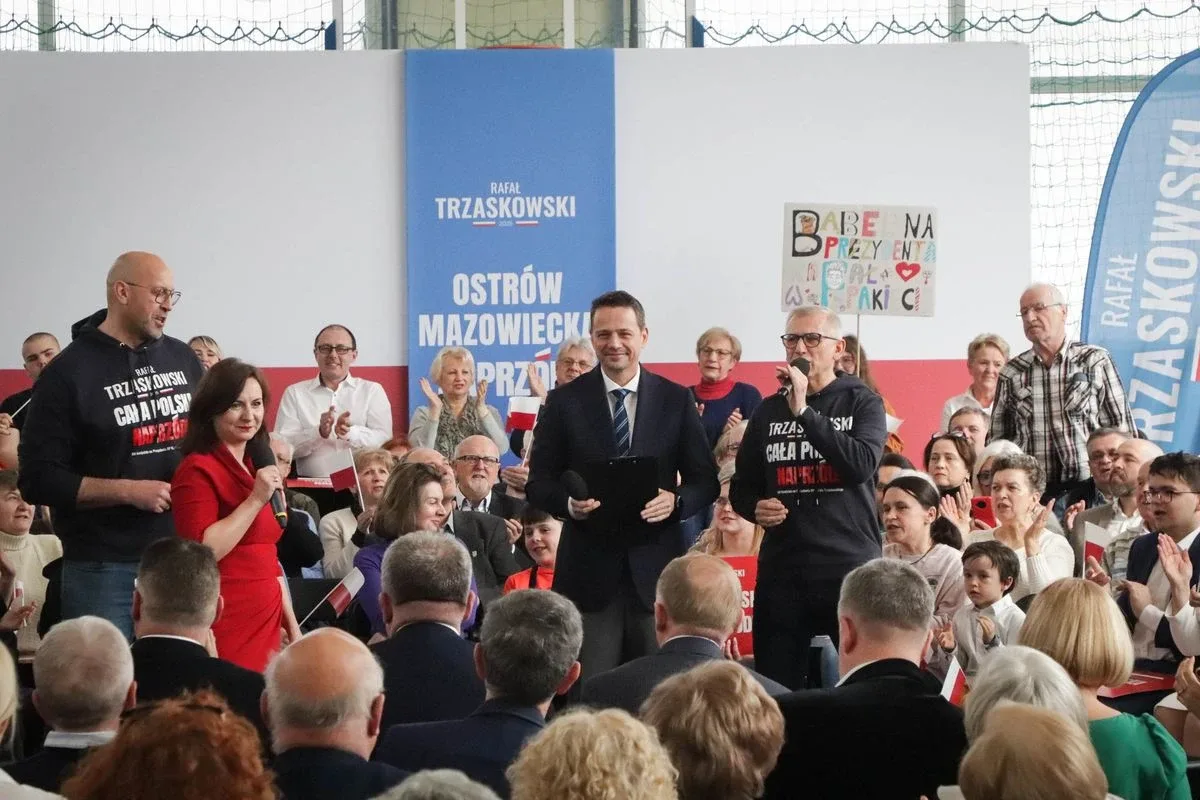 Spotkanie z Rafałem Trzaskowskim. Mocna deklaracja burmistrza: "Pójdziemy za tobą w ogień" (zdjęcia, wideo)