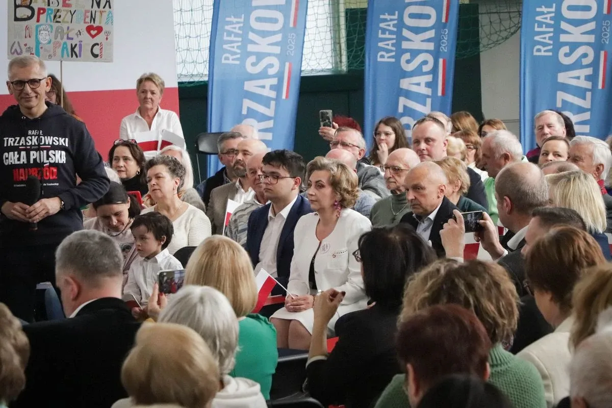 Spotkanie z Rafałem Trzaskowskim. Mocna deklaracja burmistrza: "Pójdziemy za tobą w ogień" (zdjęcia, wideo)