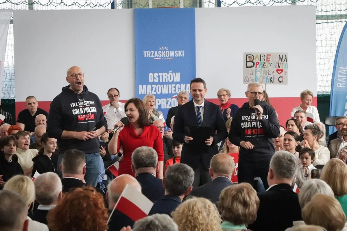 Spotkanie z Rafałem Trzaskowskim. Mocna deklaracja burmistrza: "Pójdziemy za tobą w ogień" (zdjęcia, wideo)