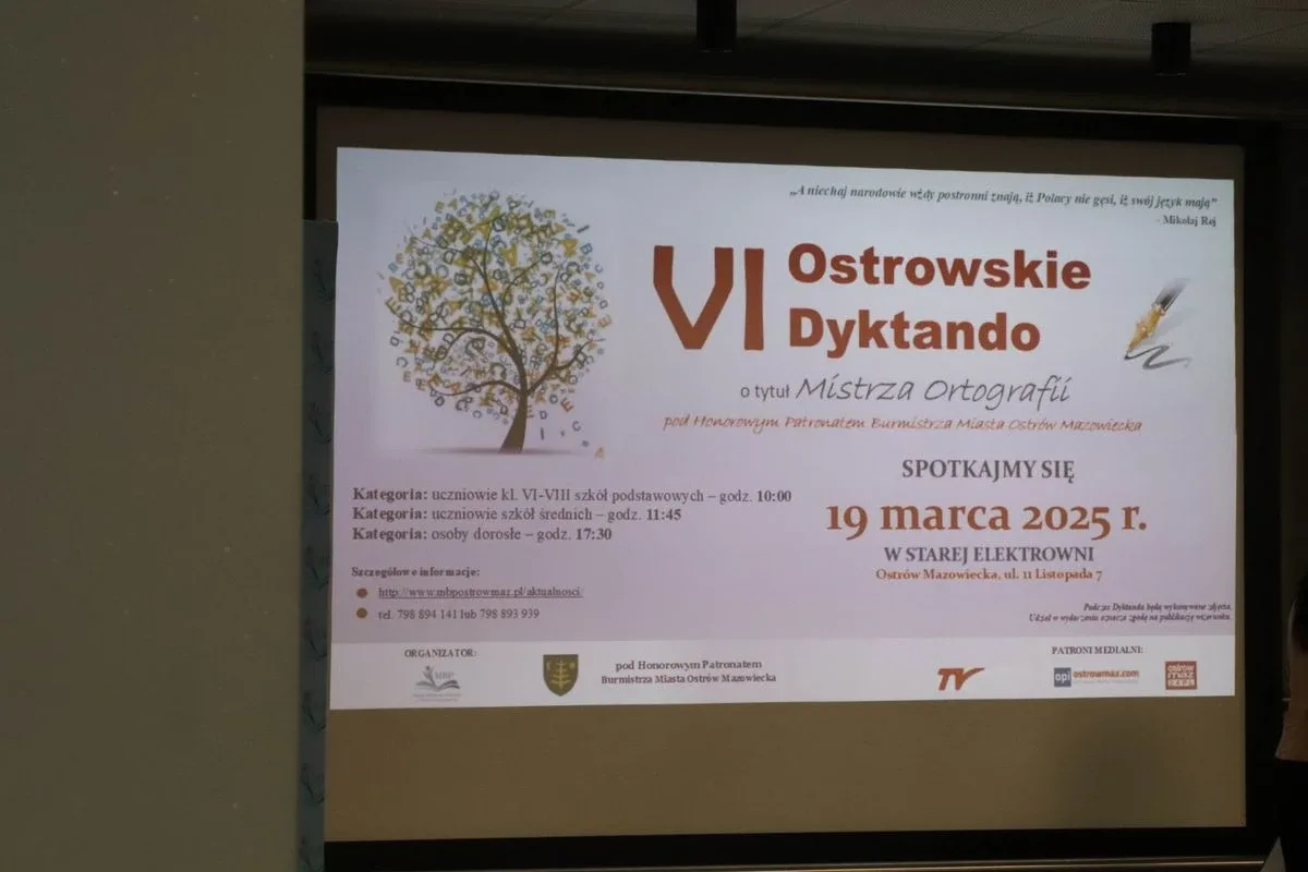 Ostrowskie Dyktando to było prawdziwe wyzwanie dla miłośników ortografii (zdjęcia)