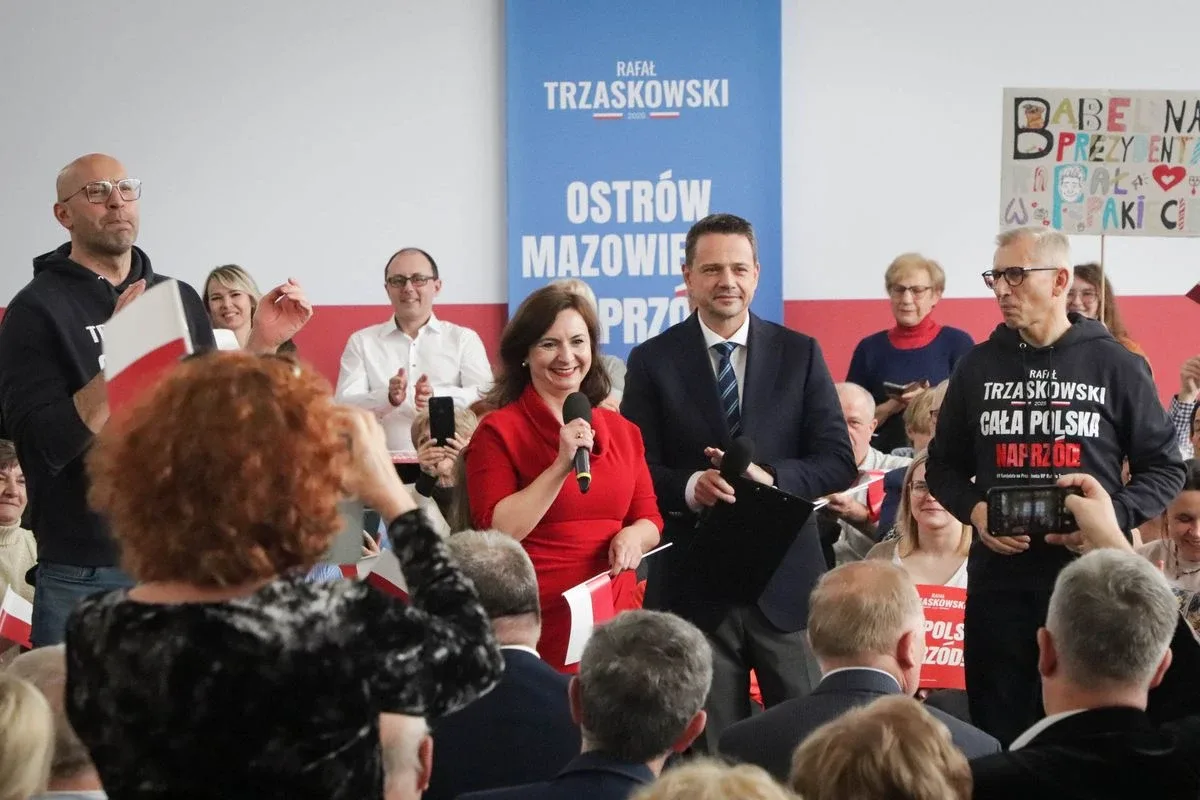 Spotkanie z Rafałem Trzaskowskim. Mocna deklaracja burmistrza: "Pójdziemy za tobą w ogień" (zdjęcia, wideo)
