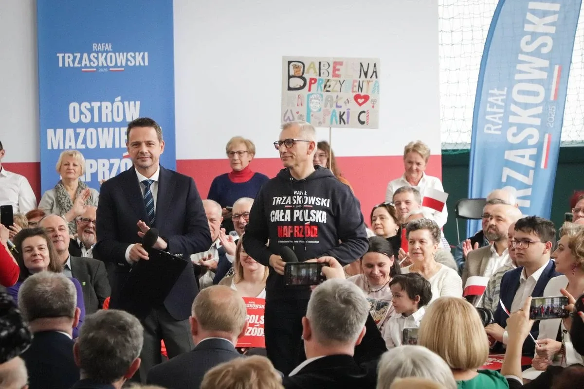 Spotkanie z Rafałem Trzaskowskim. Mocna deklaracja burmistrza: "Pójdziemy za tobą w ogień" (zdjęcia, wideo)