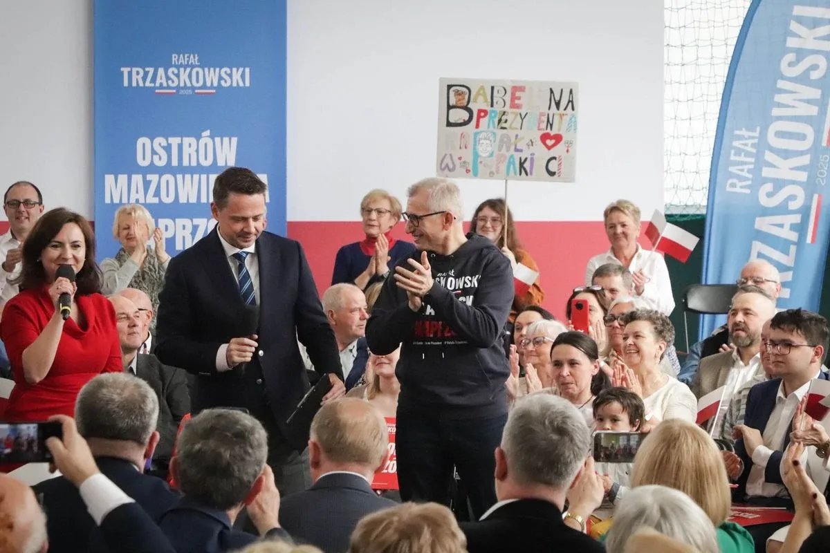 Spotkanie z Rafałem Trzaskowskim. Mocna deklaracja burmistrza: "Pójdziemy za tobą w ogień" (zdjęcia, wideo)
