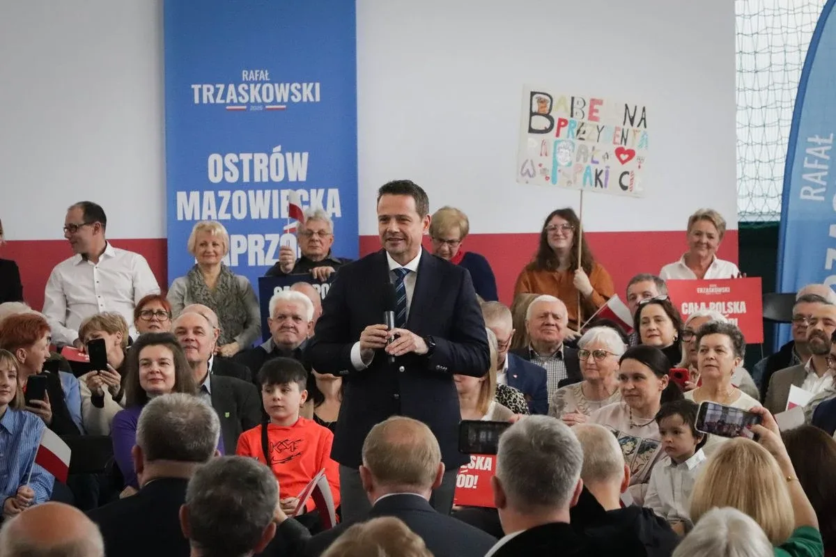 Spotkanie z Rafałem Trzaskowskim. Mocna deklaracja burmistrza: "Pójdziemy za tobą w ogień" (zdjęcia, wideo)