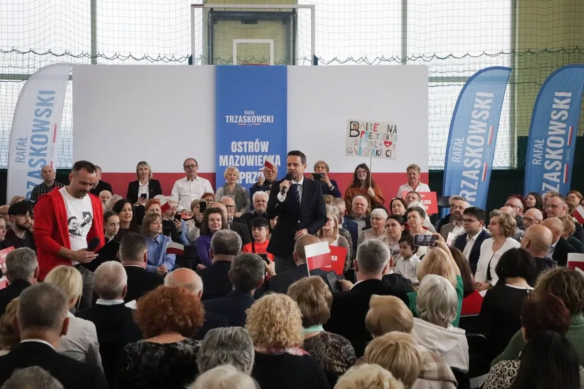 Spotkanie z Rafałem Trzaskowskim. Mocna deklaracja burmistrza: "Pójdziemy za tobą w ogień" (zdjęcia, wideo)