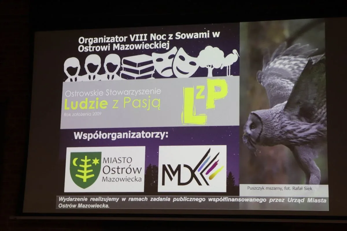 VIII Noc z Sowami w Ostrowi Mazowieckiej (zdjęcia)