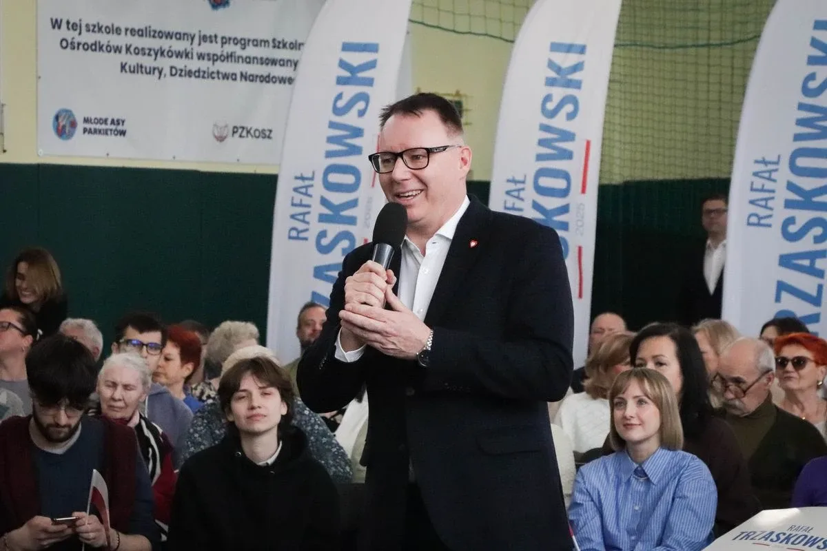 Spotkanie z Rafałem Trzaskowskim. Mocna deklaracja burmistrza: "Pójdziemy za tobą w ogień" (zdjęcia, wideo)