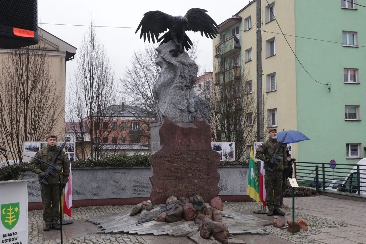 Narodowy Dzień Pamięci Żołnierzy Wyklętych w Ostrowi Mazowieckiej (zdjęcia, wideo)