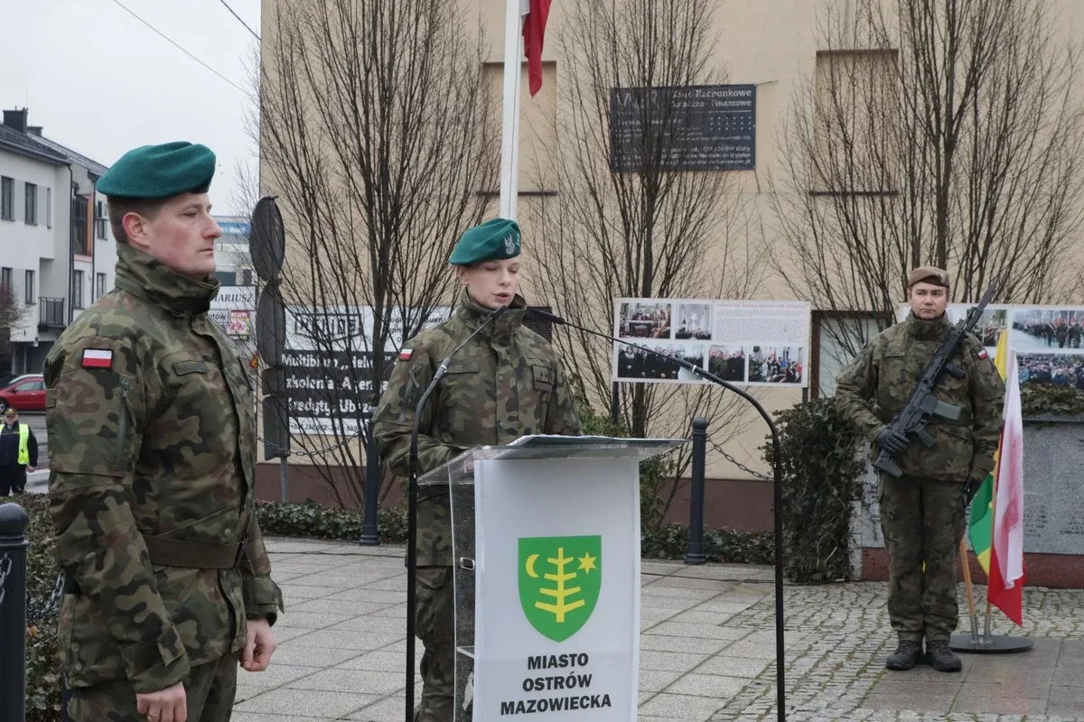 Narodowy Dzień Pamięci Żołnierzy Wyklętych w Ostrowi Mazowieckiej (zdjęcia, wideo)